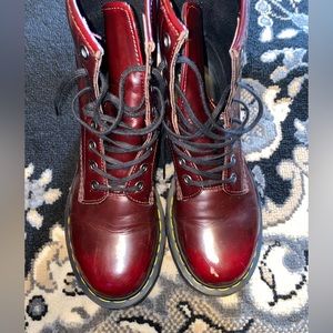Burgundy Dr. Martens (Doc Martins)